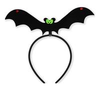 PEVive Enchanting Black Bat Headband Accessory For Ha110ween Party Festivities C0sp1ay