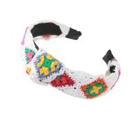 PEVive Headpiece Prom Birthday Hair Bands Crocheted Casual Headwear Elegant Lady Hair Headpiece Accessories