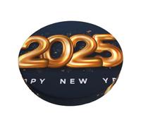 Pevtufa 2025 Happy New Year 6 Stool Covers Round,Stretch Round Bar Stool Covers Elastic Bar Stool Seat Covers Round Stool Cushion Slipcover Bar Chair Cover