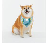 Pevtufa Dreaming Travel Pattern Dog Bandanas for Dogs Or Cats,Cute Pet Kerchief for Medium Large Dogs-X-Large