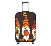 Pevtufa Fall Gnomes Luggage Cover,Washable Suitcase Covers Fashion Luggage Covers,Anti-Scratch Suitcase Protector Cover, Fall Gnomes, L, 1