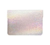 Pevtufa Glitter Light Pearl Style Pu Leather Laptop Sleeve for 13 Inch Notebook,Travelling Notebook Bag Case