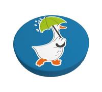 Pevtufa Goose Holding an Umbrella Stool Covers Round,Stretch Round Bar Stool Covers Elastic Bar Stool Seat Covers Round Stool Cushion Slipcover Bar Chair Cover