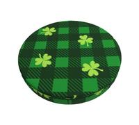 Pevtufa Happy St. Patrick's Day5 Stool Covers Round,Stretch Round Bar Stool Covers Elastic Bar Stool Seat Covers Round Stool Cushion Slipcover Bar Chair Cover