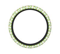 Pevtufa Kawaii Avocado Steering Wheel Cover Universal 15 Inch Car Auto SUV Accessories Interior Anti Slip Protector