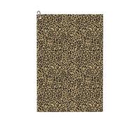 Pevtufa Leopard2 Pattern Golf Towel (24" X 16") with Carabiner Clip - The Convenient Golf Cleaning Towel