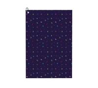 Pevtufa Mathematical Symbols Pattern Golf Towel (24" X 16") with Carabiner Clip - The Convenient Golf Cleaning Towel