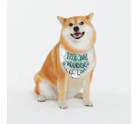 Pevtufa Not All Who Wander are Lost1 Pattern Dog Bandanas for Dogs Or Cats,Cute Pet Kerchief for Medium Large Dogs-X-Large