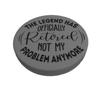 Pevtufa Officially Retired Not My Problem Anymore Stool Covers Round,Stretch Round Bar Stool Covers Elastic Bar Stool Seat Covers Round Stool Cushion Slipcover Bar Chair Cover