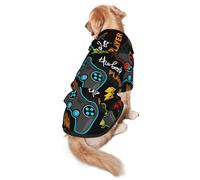 Pevtufa Play Game3 Dog Hoodie - Soft and Warm Dog Hoodie Sweater,Dog Winter Coat, Cold Weather Clothes for Xs-XXL Dogs