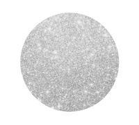 Pevtufa Silver Glitter Leather Coasters for Drinks Sets 4 Pcs Drink Table Cup Coasters for Living Room Kitchen Bar Coffee Decor