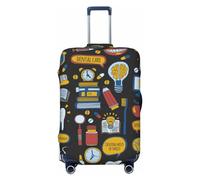 Pevtufa Teeth Luggage Cover,Washable Suitcase Covers Fashion Luggage Covers,Anti-Scratch Suitcase Protector Cover, Teeth, L, 1