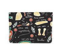 Pevtufa Vegetable Quiche Style Pu Leather Laptop Sleeve for 13 Inch Notebook,Travelling Notebook Bag Case