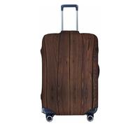 Pevtufa Vintage World Map1 Luggage Cover,Washable Suitcase Covers Fashion Luggage Covers,Anti-Scratch Suitcase Protector Cover, Vintage Wood, Small, 1