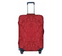 Pevtufa Vintage World Map1 Luggage Cover,Washable Suitcase Covers Fashion Luggage Covers,Anti-Scratch Suitcase Protector Cover, Vintage Burgundy, Small, 1