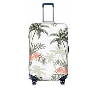 Pevtufa Vintage World Map1 Luggage Cover,Washable Suitcase Covers Fashion Luggage Covers,Anti-Scratch Suitcase Protector Cover, Vintage Palm Trees, Small, 1
