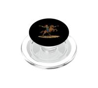 Pew Pew Madafakas Retro Cowboy Rodeo Funny PopSockets PopGrip for MagSafe