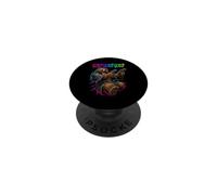 Pew Pew Pew Grizzly Bear Honey Defense Laser Arcade Humor PopSockets Adhesive PopGrip
