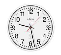 PEWETA Funk-Wanduhr Kunstst.weiB 30cm ACC NEW