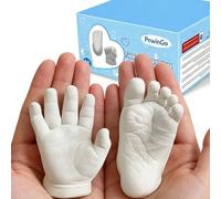 PewinGo Baby Hand & Foot Casting Kit, Skin-Safe & Non-Toxic, 3D Moulding Gift Set, Memories, Keepsakes, for Kids or Newborn, Baby Shower Presents