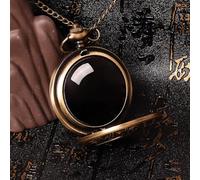 pewjury Obsidian Mirror Scrying Mirror Pendant, Witchcraft Mirror Scrying Tools, Supplies Divination Decorative Mirror, Obsidian Crystal, Witchcraft Supplies