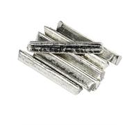 Pewter Casting Bar, 150g Low-Melting Point Metal for Clay Bar Moulding, DIY Projects, Figurines, Jewelry Making, Hobby Casting