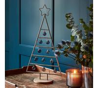 Ivyline Pewter Christmas Tree With Star Iron H71Cm