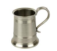 Pewter-coated Straight Tankard