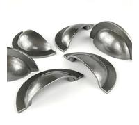 Pewter Finish Classic Round Cup Handle Kitchen Cabinet Drawer Pull