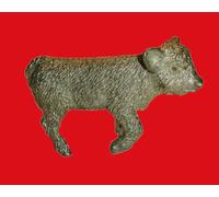 Pewter mold Galloway young cattle - heat-resistant silicone mold - requires approx. 280g pure tin