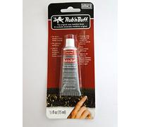 Pewter Rub N Buff Original Metallic Gilding Wax Based Antiquing Decorating Crafts 15ml (Pack of 2)