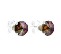 pewterhooter London Collection Women's 925 Sterling Silver Stud Earrings (Copper)