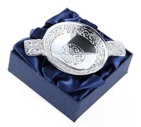 Pewtermill Crafts Celtic Knotwork Eternity Mini Pewter Quaich