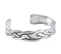 Pewtermill Crafts Celtic Scrolling Interlaced Pewter Bangle