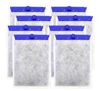 pewyoke 8 Pack Large Aquarium Filter Cartridges Compatible with Whisper Bag Filter Series Fits Models 20i, 40i/IQ20, 30, 45, 60/PF20, 30, 40, 60