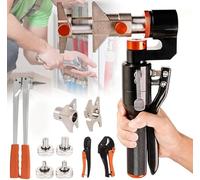 PEX Crimping Tool for 16-32mm Pipes, Hydraulic Pipe Clamp Tool for 16/20/25/32mm PEX & Multi-Layer Plumbing, Efficient Crimping Solution