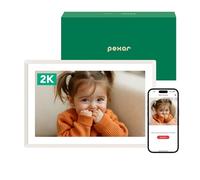 pexar by Lexar WiFi Digital Picture Frame 11″ | Yahoo Tech Best Tested Frame 2025 | 2K Resolution Ultimate Clarity, Anti-Glare Touch Stunning Screen for Gifting, Share Photos/Videos via APP, Sand