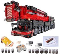 PEXL Crane Truck with 12 Motors, 7000 Pieces Building Blocks, Compatible with Lego Technic, LTM 1750-9.1 Model, For Adults
