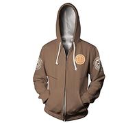 Pexlaxy Adult Jacket Hoodie Variant Cosplay TVA Print Sweatshirt Costume for Men Women, Jacket, Medium