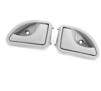 Pexorin 1 Pair Car Interior Door Handle Front Left Right Knob 8200247802 82002478, for Renault, for Kangoo 1997-2007 for Twingo 1997-2003 Interior Door Handle(Grey)