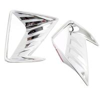 Pexorin 1 Pair, for TOYOTA, for RAV4, 2016 2017 Decorative Accessories, CHROME FRONT FOG LIGHT HEAD LAMP COVER TRIM BEZEL Fog Light Cover