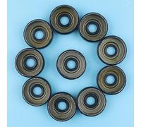 Pexorin 10Pcs Crank Oil Seals, for Husqvarna, 31 46 136 137 141 142 235 236 240 Chainsaw Replacment Spare Parts 530056363 Chainsaw Crankshaft Bearing Kit