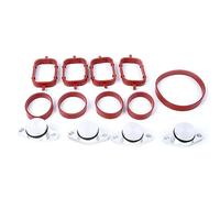 Pexorin 13Pcs Car 22mm oil Swirl Flap Blanks Bungs Gaskets Replacement, for BMW, M47 E46 320d 330d 525d Accessories Intake Manifold Gasket Kit