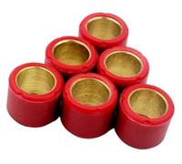 Pexorin 16x13mm Scooter Variator Roller Set 4g 4.5g 5. 6g, for 50 Fiddle Orbit 1 Symply 50cc GY6 139QMB 139QMA AC AW05W 4-Stroke Electric Board Drive Roller(BLACK 16x13mm 6g)