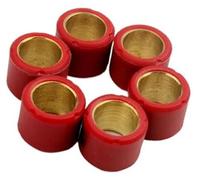 Pexorin 16x13mm Scooter Variator Roller Set 4g 4.5g 5. 6g, for 50 Fiddle Orbit 1 Symply 50cc GY6 139QMB 139QMA AC AW05W 4-Stroke Electric Board Drive Roller(BLACK 16x13mm 5.5g)