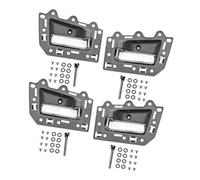 Pexorin 1JV461J3AA 5HR421J3AK 2005 2006 2007 2008 2009 2010 2011 Inside Interior Door Handle Set, for Jeep, for Grand for Cherokee Interior Door Handle(Grey Chrome)