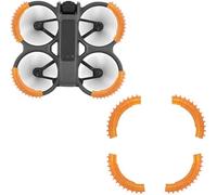Pexorin 2 Propeller Guard Protector, Propellers Protective Bumper Ring, for DJI, Drone Prop Anti-Collision Cover Frame (Orange) Drone Propeller Guard(Orange)