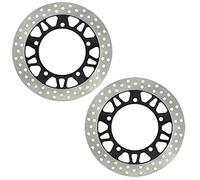 Pexorin 2PC Motorcycle Front Brake Disc Rotor, for Suzuki, AN250 Skywave250 2003-2009 AN400 Burgman400 2003-2009 AN650 Executive 2004-2009 Motorcycle Brake Disc