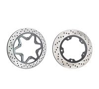 Pexorin 2PC Motorcycles Front Rear Brake Disc Rotor Kit, for Suzuki, GW250 Inazuma DC 2013-2017 GW 250 Motorcycle Brake Disc