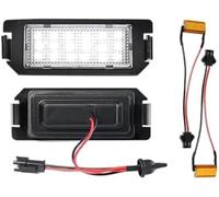 Pexorin 2Pcs 6000K LED Number License Plate Light Lamps, for Kia, Soul Rio 3 Picanto, for Hyundai, I10 I20 Ioniq Veloster, for Genesis, Coupe Tiburon Car Number Plate Light